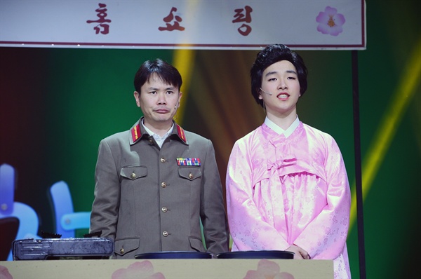  SBS <웃찾사> '모란봉 홈쇼핑'에 출연 중인 정승우(사진 오른쪽)