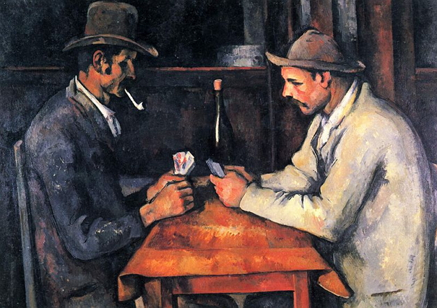 폴 세잔, 카드놀이하는 사람들, 1892-1893. Oil on canvas, 97 x 130cm