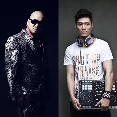  2인조 DJ 유닛을 결성한 돈스파이크(왼쪽)와 DJ 한민