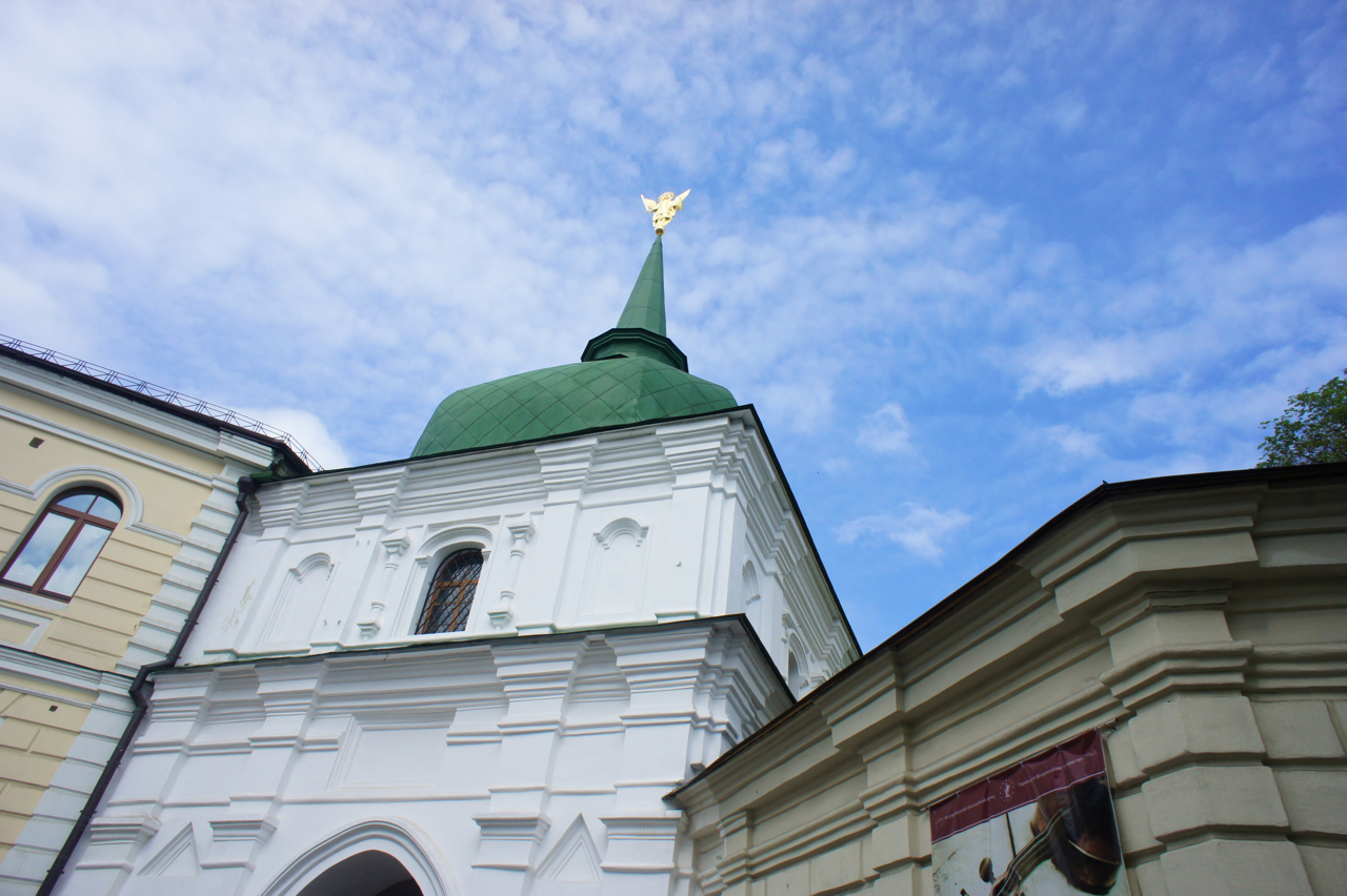 키예프의 성소피아대성당. 페체르스크 라브라와 함께 유네스코 세계유산으로 등록되었다. 