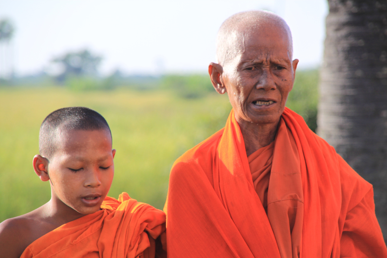 캄보디아는 국민 대부분이 소승불교의 신자이다.
