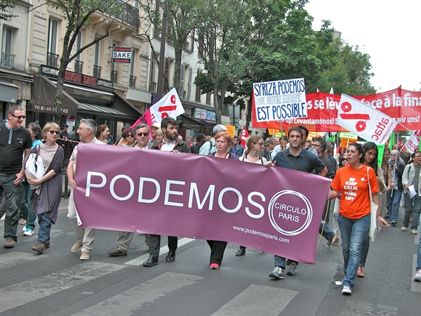 스페인의 극좌정당 포데모스 파리지부