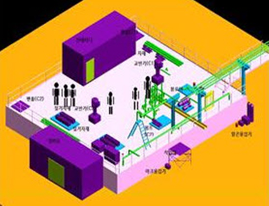  사고 당시 폐수저장조 3D 도면