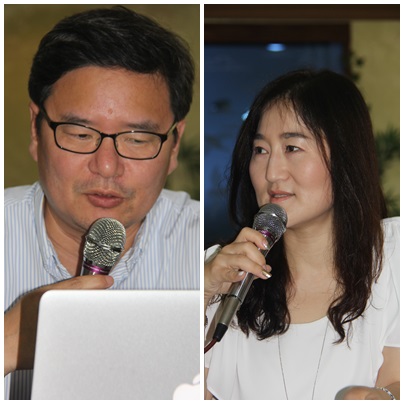 이용성 한서대 교수(왼쪽)와  김수연 법학박사(전국시도지사협의회)