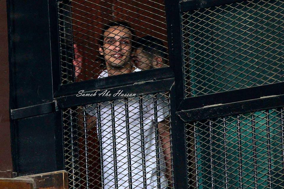 재판도 없이 2년 넘게 갇혀있는 이집트의 사진 기자 마흐무드 아부 제이드. 일명 샤칸
