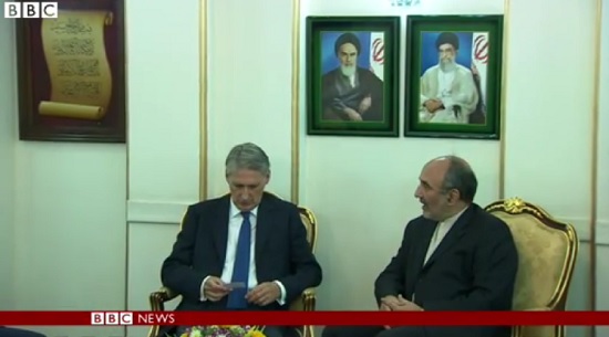 4년 만에 재개설된 '영국-이란' 대사관 소식을 전한 BBC 갈무리