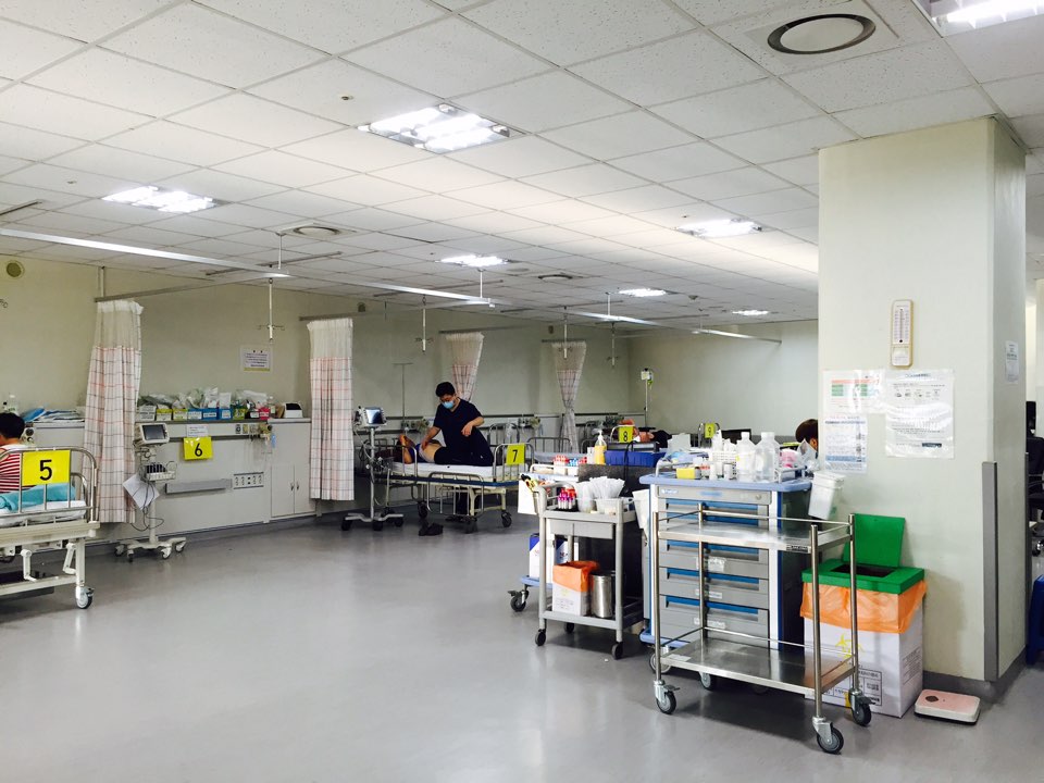 천안의료원 응급실의 모습이다.