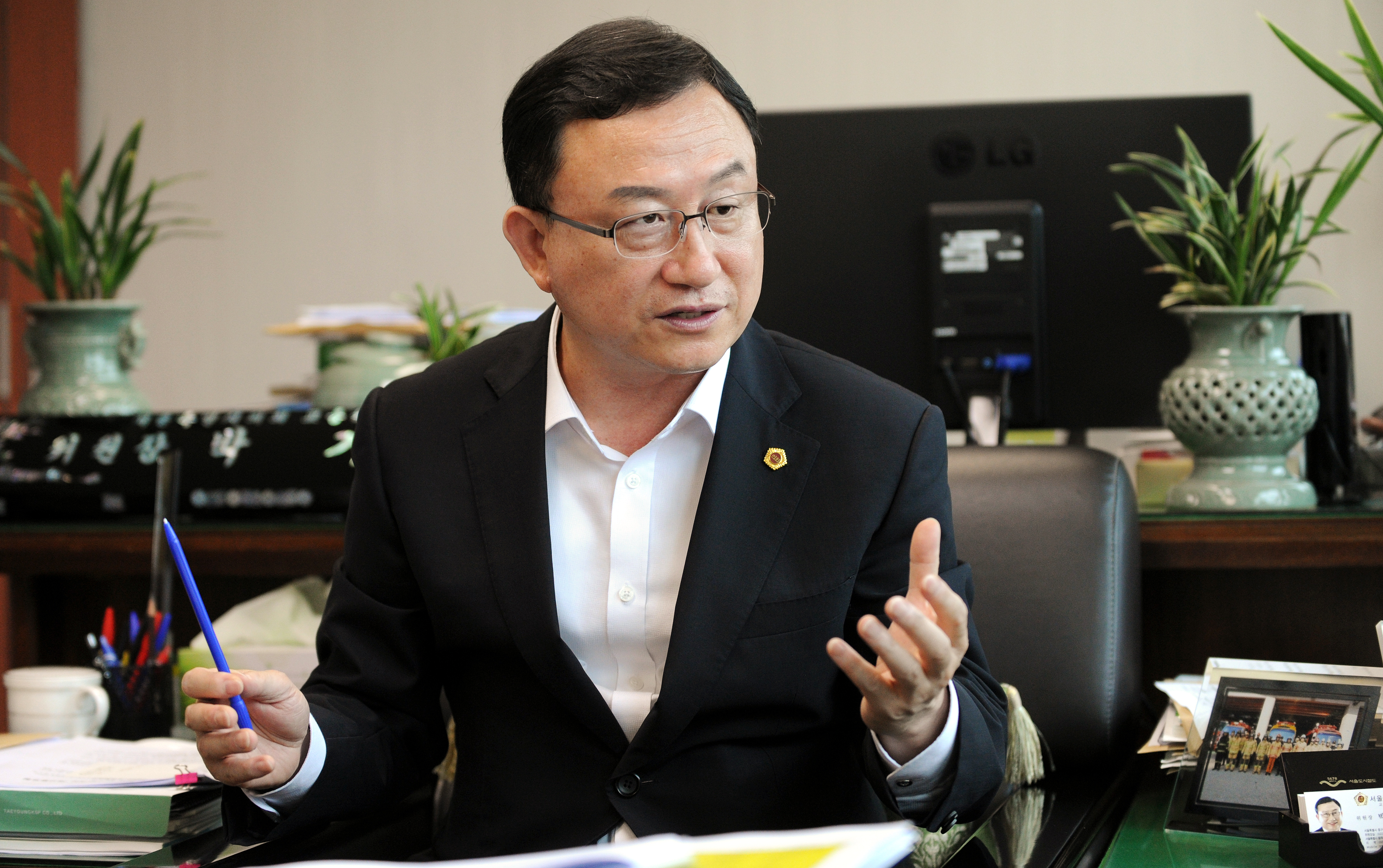 박기열 서울시의회 교통위원장은 임기중 가장 기억에 남는 성과로 지하철 전동차 예산 430억원을 절감한 것을 꼽았다.