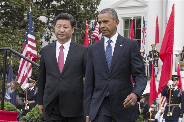 시진핑과 오바마.