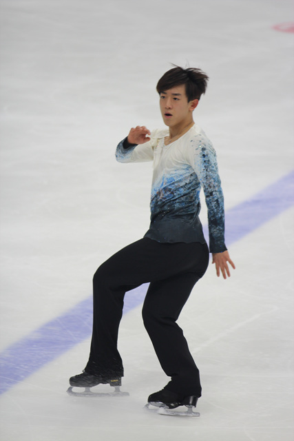  김진서가 아이스스타 대회에 출전한다. 국내대회서 모습 