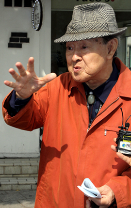 김양수 전 경기매일신문 논설위원. 82세의 고령에도 불구하고 그는 유신 독재 정권에 의해 자행된 언론 통폐합 과정을 또렷하게 기억하고 있다.