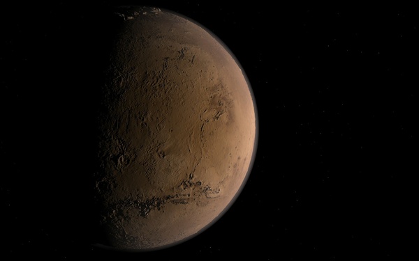 화성의 모습.