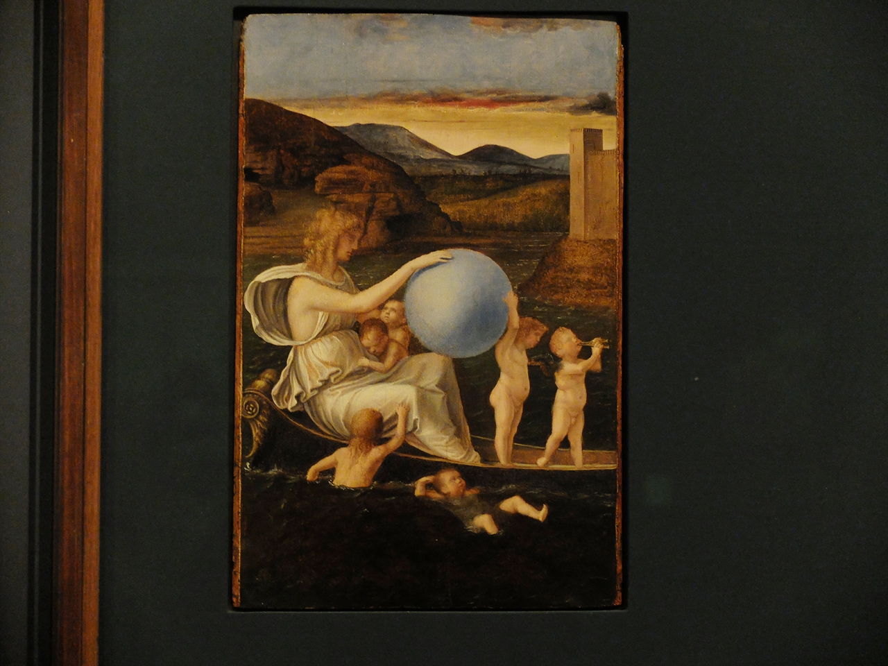 조반니 벨리니, '우울의 알레고리', 베네치아 아카데미아 미술관. 다섯개의 작은 패널로 이루어진 조반니 벨리니의 '알레고리' 연작 중 한 편입니다.