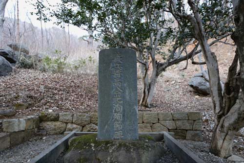 의병 고광순 순절비. 고광순은 연곡사에 근거를 두고 의병활동을 하다가 순절했다. 연곡사 경내에 있다.