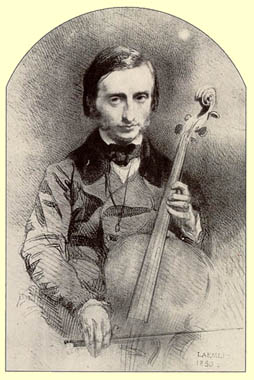  젊은 시절 첼리스트로 주목을 받았던 자크 오펜바흐(1819~1880)