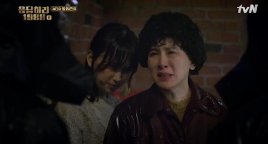  지난 20일 방영한 tvN <응답하라 1988> 7회 한 장면