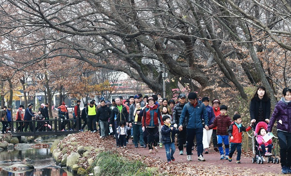 함양 상림공원 걷기.