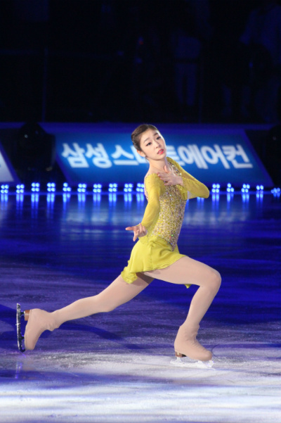  김연아의 아이스쇼에서 연기