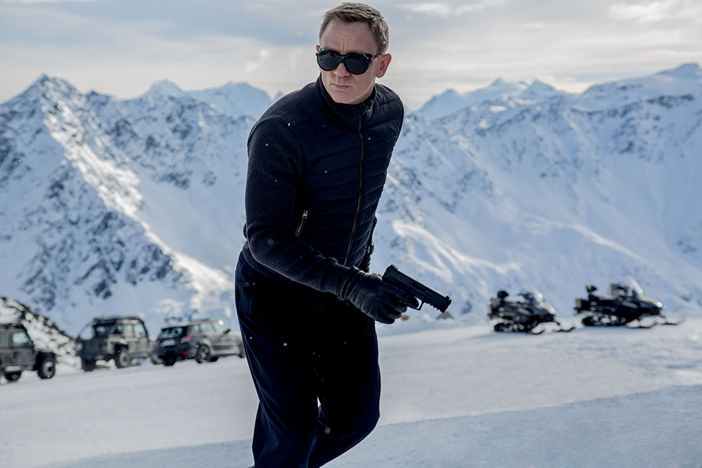  <카지노 로얄>부터 <스펙터>까지 4편의 007영화에 출연한 다니엘 크레이그.