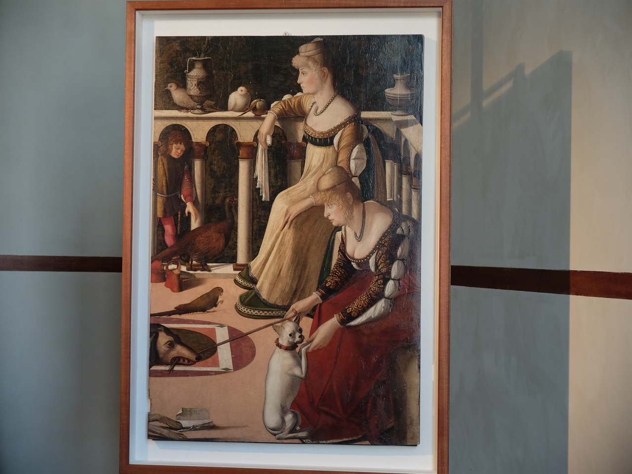 비토레 카르파치오, ‘베네치아의 두 여인’, 베네치아 코레르 박물관. 근래에 이 여인들의 정체가 알려져 조금은 환상이 깨어진 느낌입니다. 
