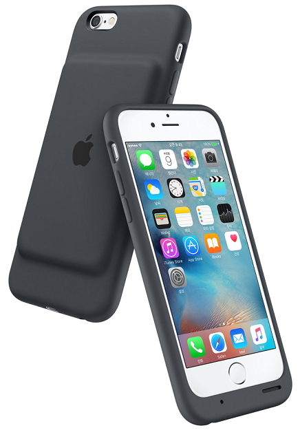 iPhone 6s Smart Battery Case 애플 공식 홈페이지에 올라온 아이폰 6S 스마트 배터리 케이스 사진