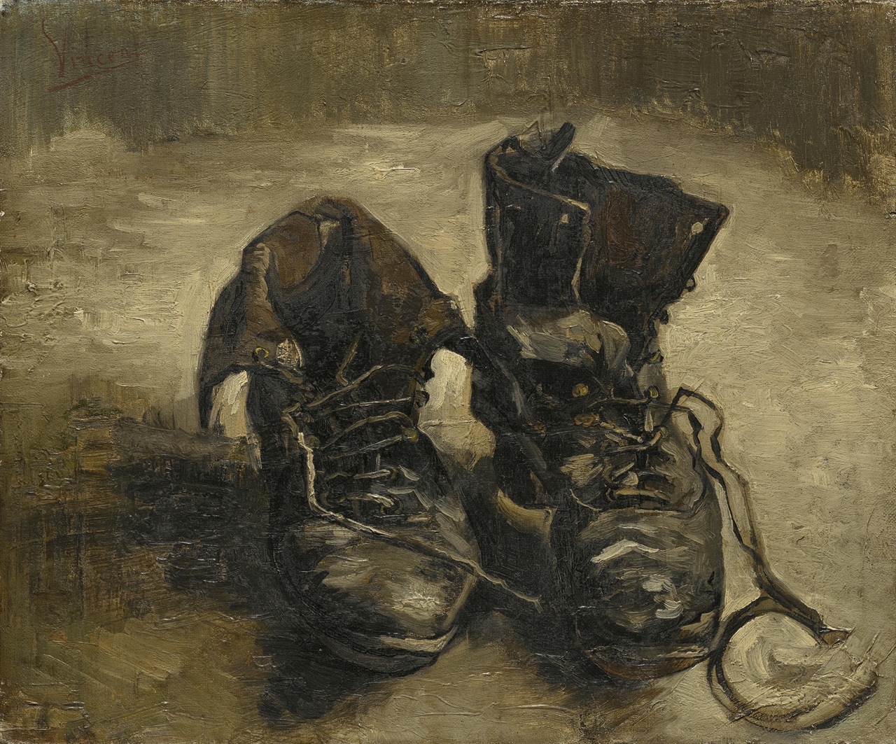 oil on canvas, 38.1 cm x 45.3 cm  Van Gogh Museum, Amsterdam(Vincent van Gogh Foundation)                