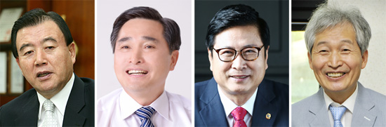 홍문표, 김용필, 양희권, 문흥수(왼쪽부터)