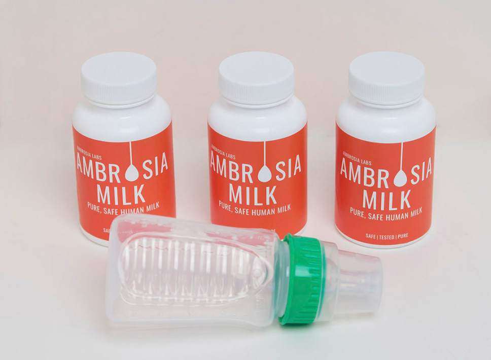 캄보디아 여성의 모유를 수집해 저온살균처리한 미국 엠브로시아사 제품 이미지. (www.ambrosiamilk.com 발췌)