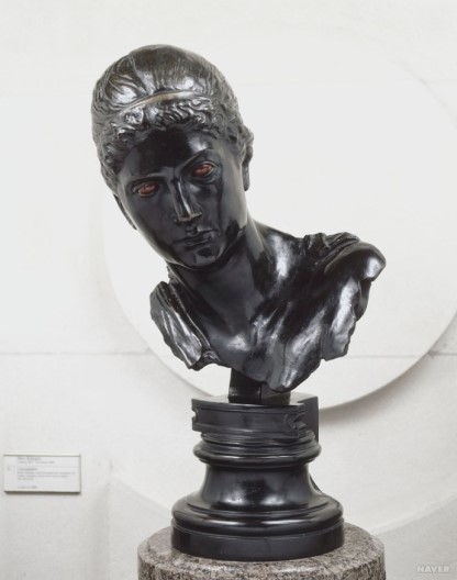 프랑스 파리 오르세 미술관에 소장돼 있는 조각가 막스 클링거의 작품 <카산드라>청동상.
