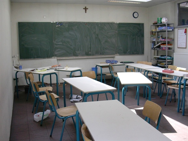 빈 교실.