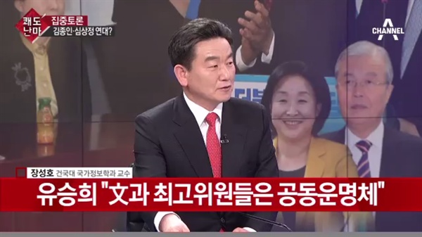  "친노는 벌떼형성을 한다. 자기들에게 해를 주는, 공격하는 데에 대해서는 결사적으로 집중포화를 퍼붓고, 나머지는 나 몰라라 하는..."이라며 친노를 '벌떼'에 비유한 장성호 건국대 교수