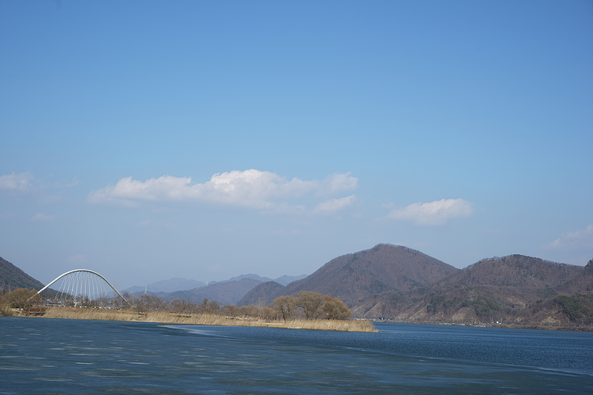 북한강 풍경