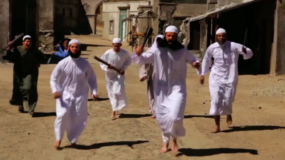  무슬림의 공분 산 '무함마드의 실제 삶' 동영상 중 한 장면.