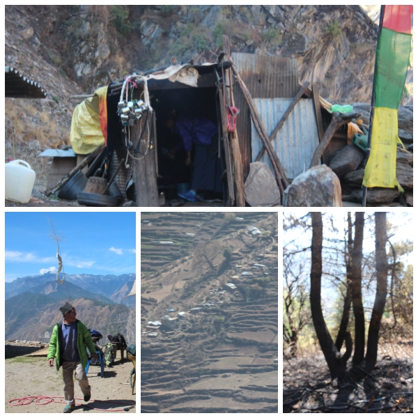 지진 이후 산마을에는 수많은 양철집과 안전지대에 움막집들도 즐비했다. 그들에 고초는 언제나 끝을 낼까?