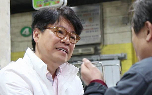 20대 총선에서 부산 사상구에 출마한 장제원 무소속 후보.