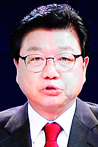 무소속 김진선 후보.