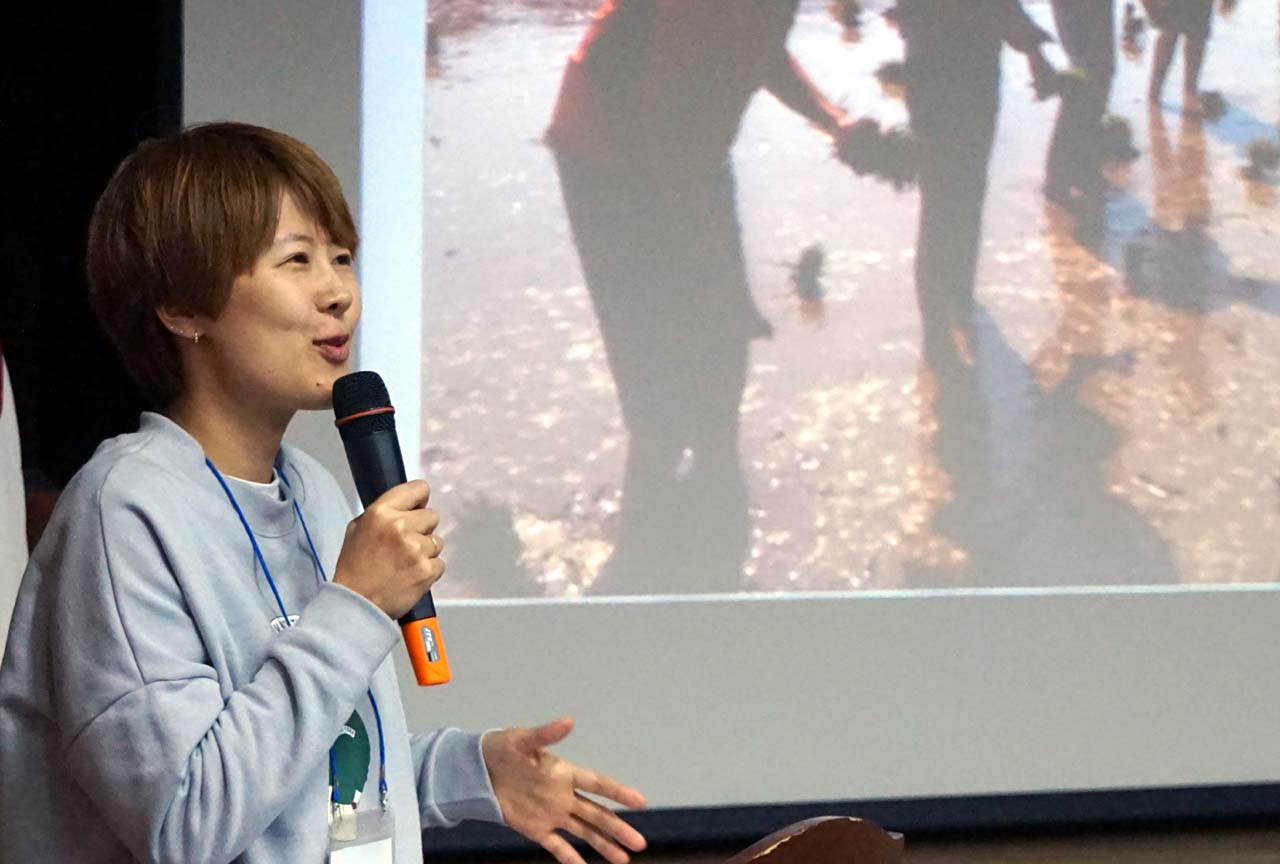 서울 성미산학교 특수교사 노리(별칭) 씨는 도시에서 장애와 농업을 연결했던 경험을 발표했다. 