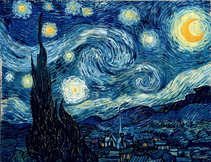 빈센트 반 고흐의 별이 빛나는 밤(The Starry Night)은 월트 휘트먼의 시 <나 자신의 노래(Song of Myself)>에서 영감을 받았다고 알려져 있고, 돈 맥클린은 '빈센트(Vincent)'라는 곡에서 고흐와 그의 그림을 노래했다. 이는 최초 작품에서 영감을 받고 만들어진 독립 저작물의 대표적인 사례이다. 