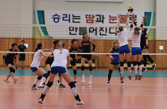  한국-카자흐스탄 연습경기 (진천 선수촌, 2016.5.9)