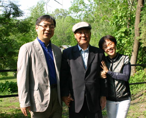 30여 년 만에 이정수 김정애 부부를 만나다( 자작나무숲 미술관).