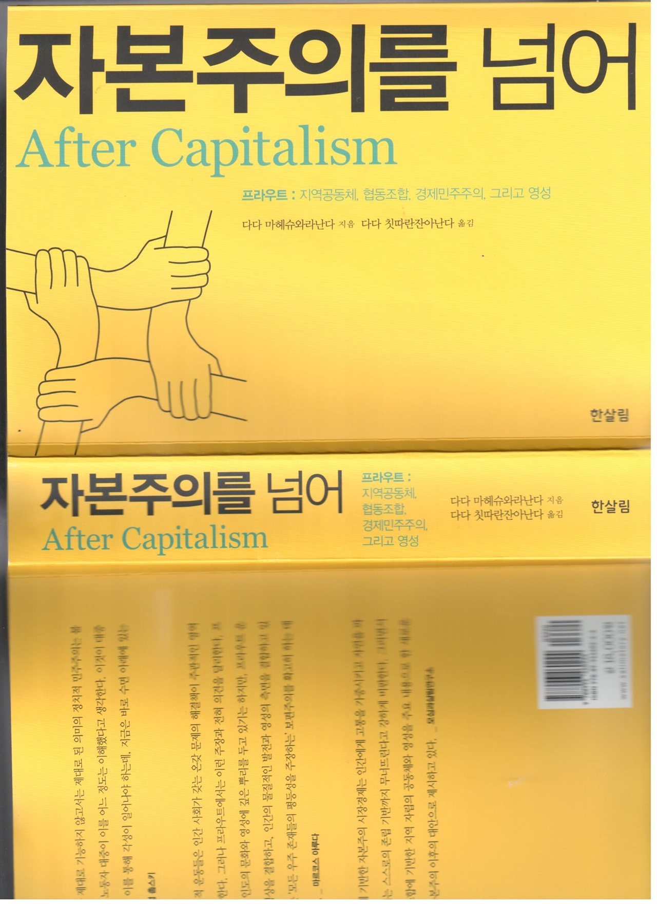 '자본주의를 넘어 '책 표지