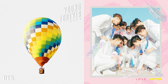  방탄소년단 <화양연화 Young Forever>, 세븐틴 < Love & Letter >