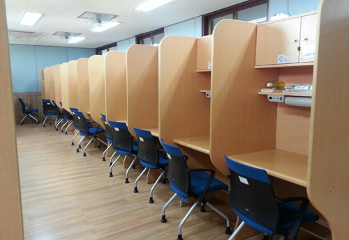 인천의 한 고등학교 면학실 모습. <사진제공ㆍ인천시교육청>