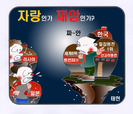 한국 원전 세계 6위