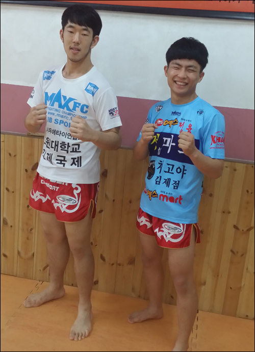 송하원(사진 왼족)과 김수훈