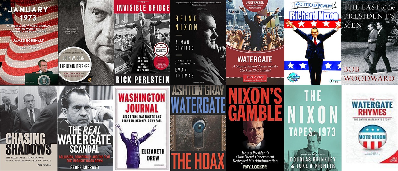 2015년 미국에서 발간된 워터게이트사건 및 닉슨 대통령에 대한 도서들 
