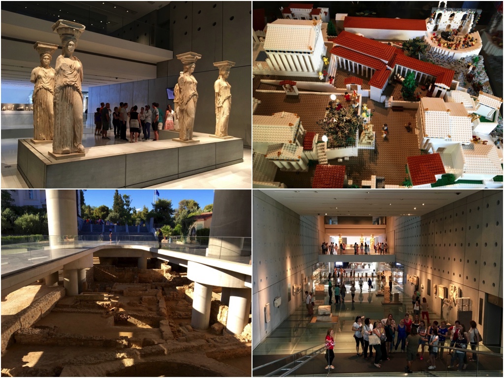  그리스에 대한 역사적 배경 지식이 없더라도 박물관 자체만으로 충분히 훌륭했던 '신 아크로폴리스 박물관'.