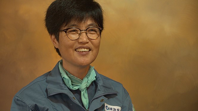  1981년 한진중공업에 입사한 민주노총 지도위원 김진숙. 그녀가 없었다면 이 싸움이 계속될 수 있었을까.