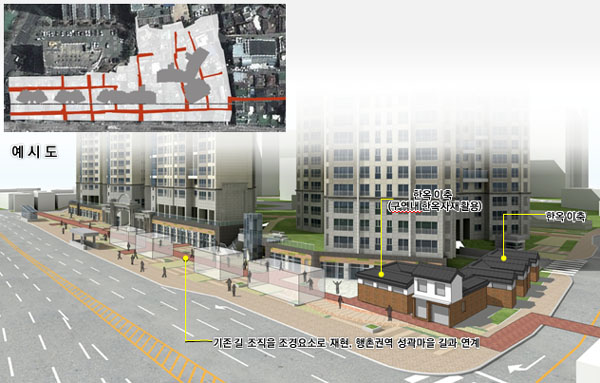 서울시가 26일 밝힌 옥바라지골목 역사공간 조성계획.