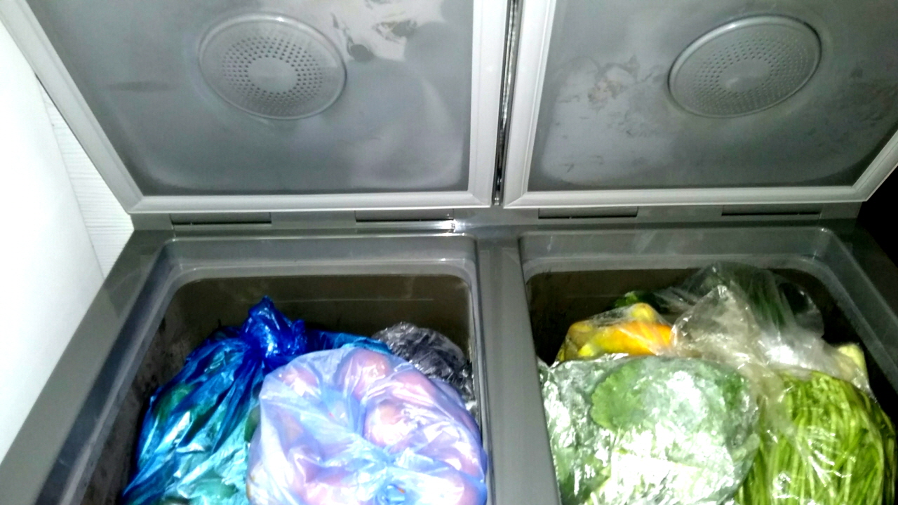 쥐가 냉장고를 고장내는 바람에 새 김치냉장고를 구입했다.